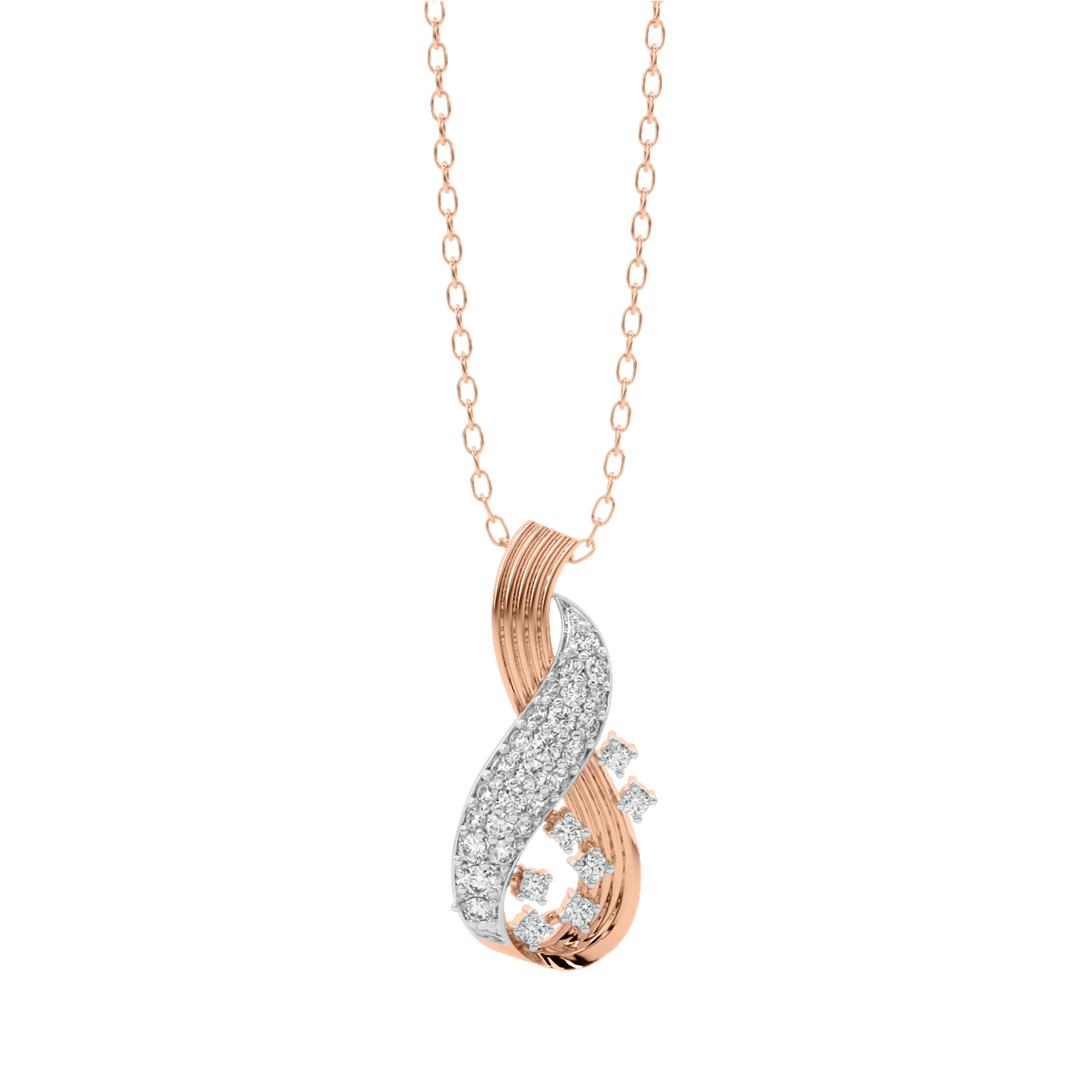 Tyler Round Diamond Pendant